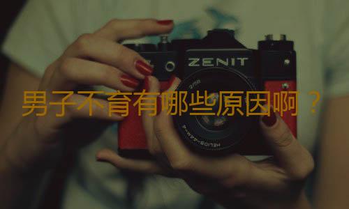 男子不育有哪些原因啊?